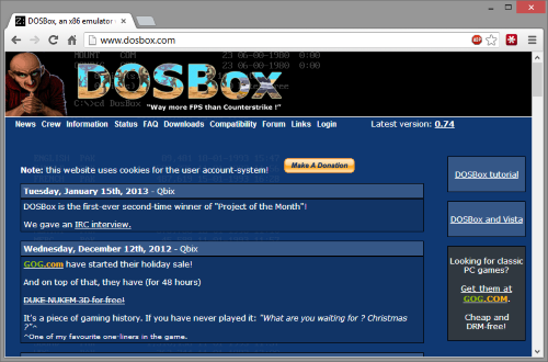 dosbox-website